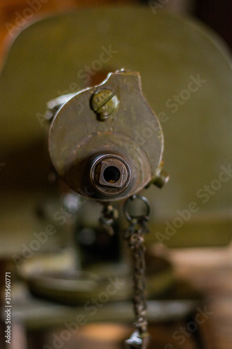 Принти на полотні machine gun barrel maxim