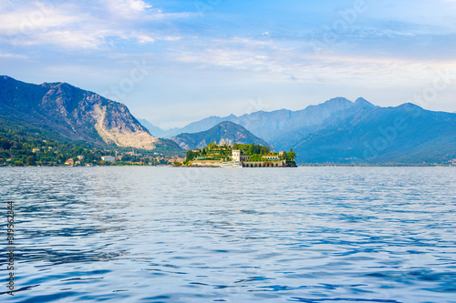 Excursion cruise boat on Lake Maggiore
