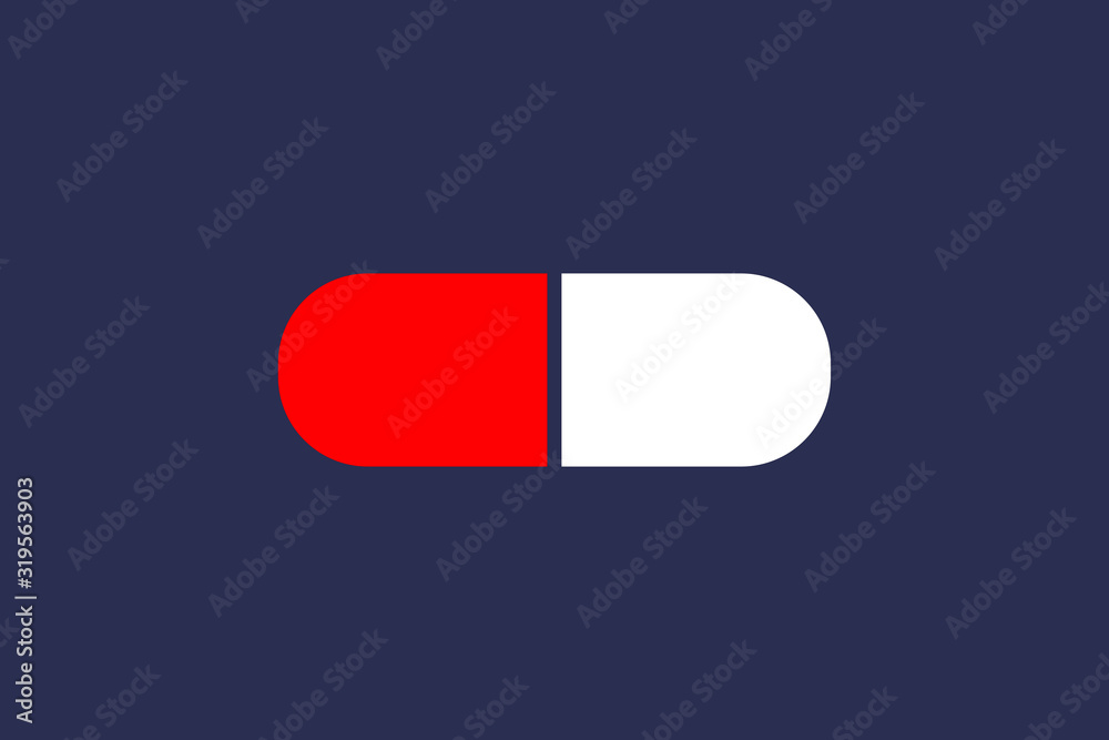 pills on blue background pills on blue background