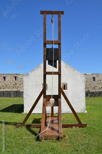 Photography guillotine en Nouvelle Calédonie