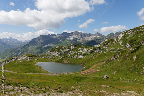Mountain landscape of Austria..