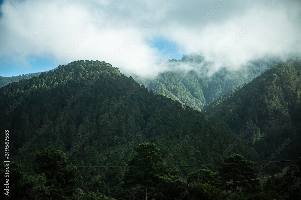 Fototapeta premium beautiful mountains in the Canary Islands