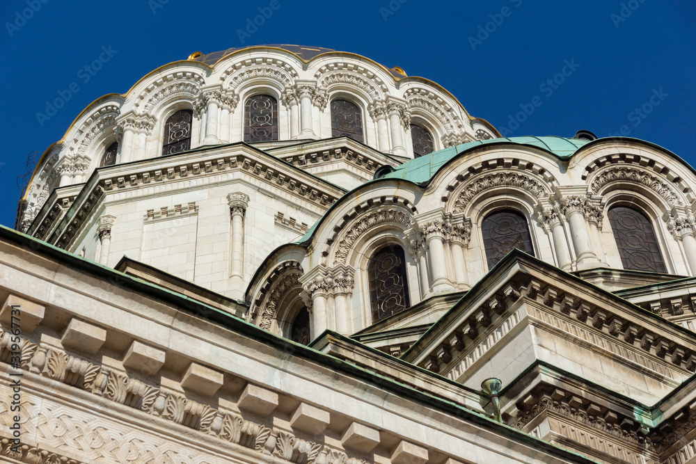 Cathedral Church Saint Alexander Nevski in Sofia, Bulgaria