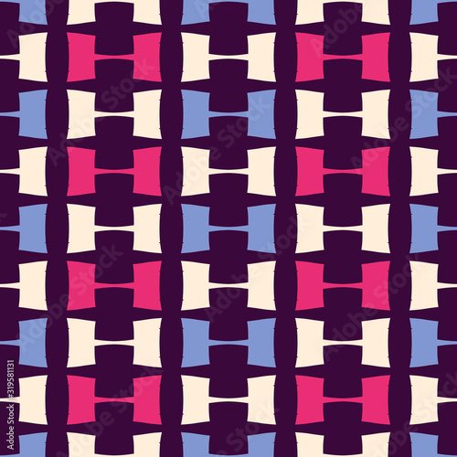 Seamless pattern with geometric elements. Stylish abstract illustration.