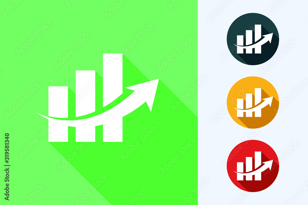 Financial logo, Accounting Financial vector icon design template Financial logo, Accounting Financial vector icon design template