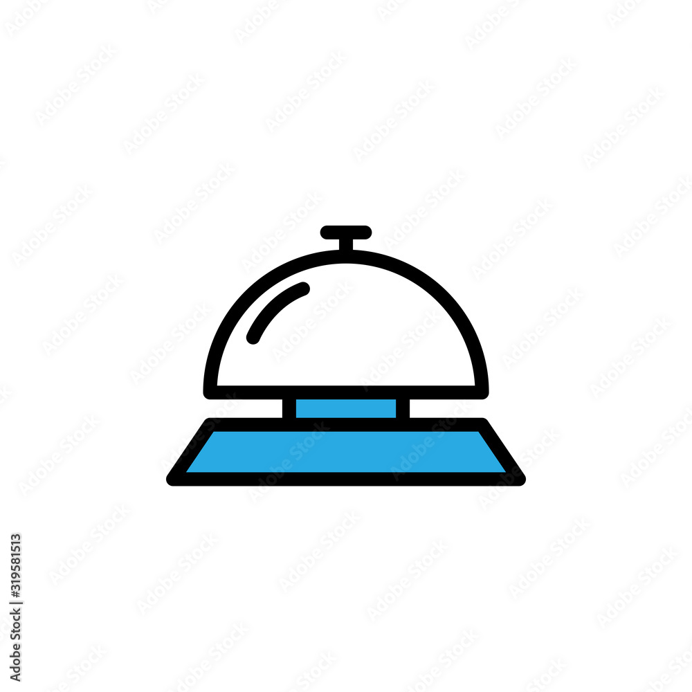 Fototapeta premium vector bell icon design