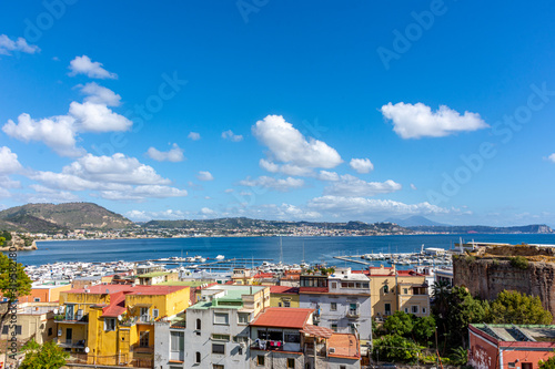 Fototapeta Naklejka Na Ścianę i Meble -  Italy, Naples, Baia, panorama