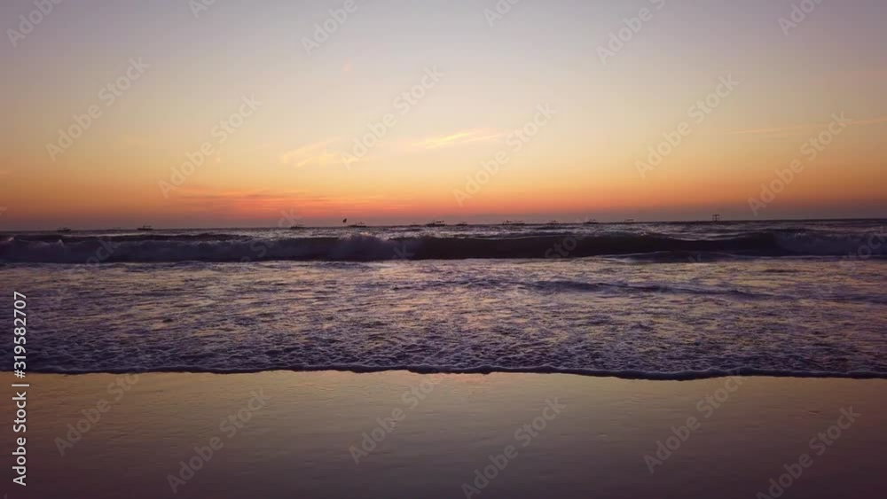 calm sea on a beautiful sunset background calm sea on a beautiful sunset background