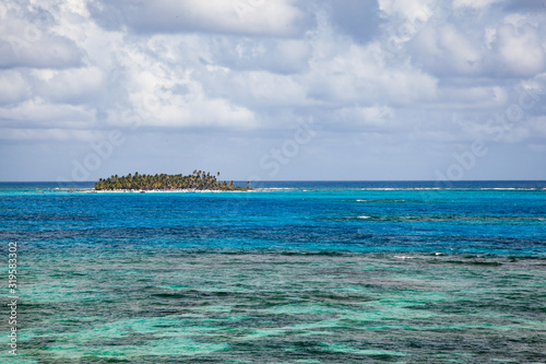 Johnny Cay islet near San Andres island in the colombian caribbean © taga84