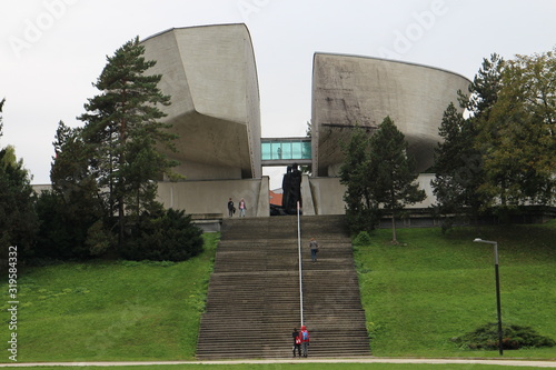 Museum of the Slovak National Uprising in Banska Bystrica, central Slovakia
