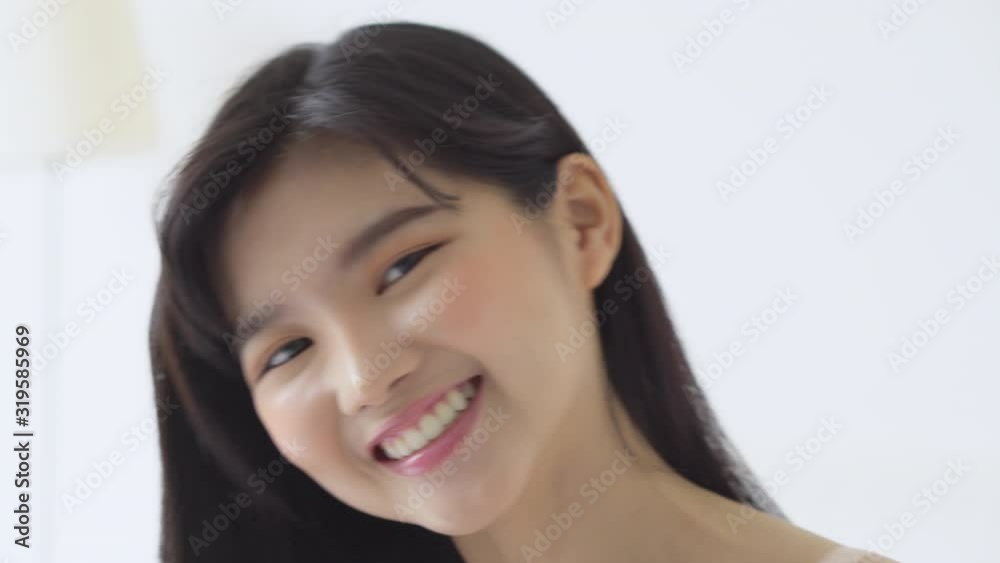 Beautiful young asian woman sexy in underwear smiling and laughing with happy at room, girl confident with fit body in bra or lingerie cheerful have skin wellbeing relax, health care concept. Beautiful young asian woman sexy in underwear smiling and laughing with happy at room, girl confident with fit body in bra or lingerie cheerful have skin wellbeing relax, health care concept.
