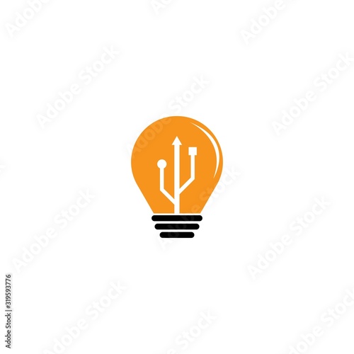 light bulb vector icon
