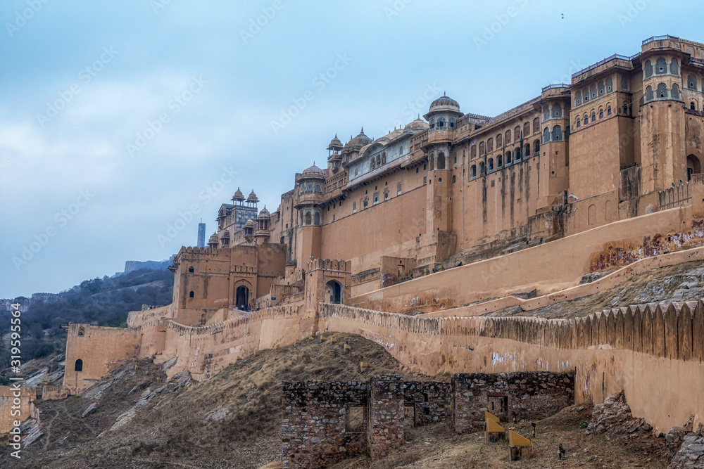 amer fort palace exterior