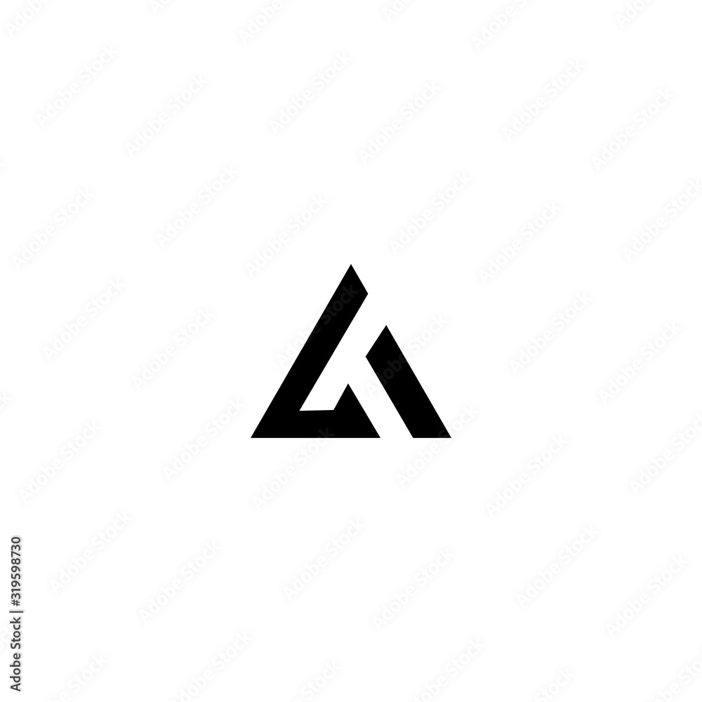 TA T A Letter Logo Design Template