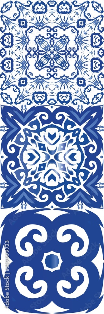 Portuguese ornamental azulejo ceramic. Portuguese ornamental azulejo ceramic.