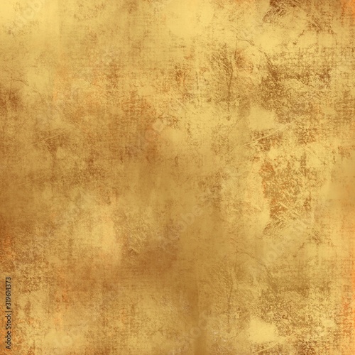 golden rough surface effect with a little bit silver color texture background © Nalinee