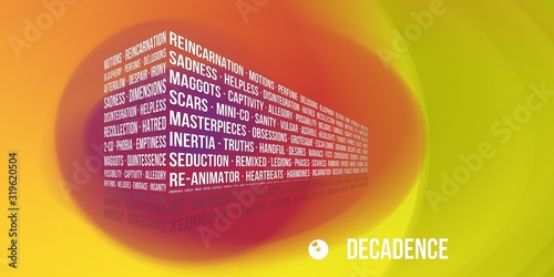 Obraz na płótnie Decadence