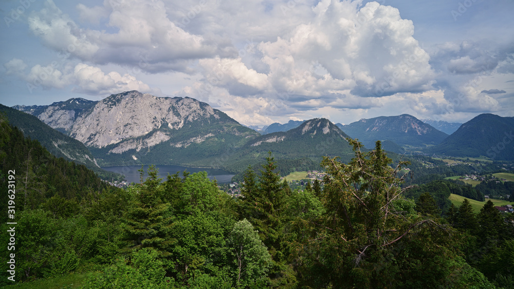 Fototapeta premium Blick ins Ausseer Land