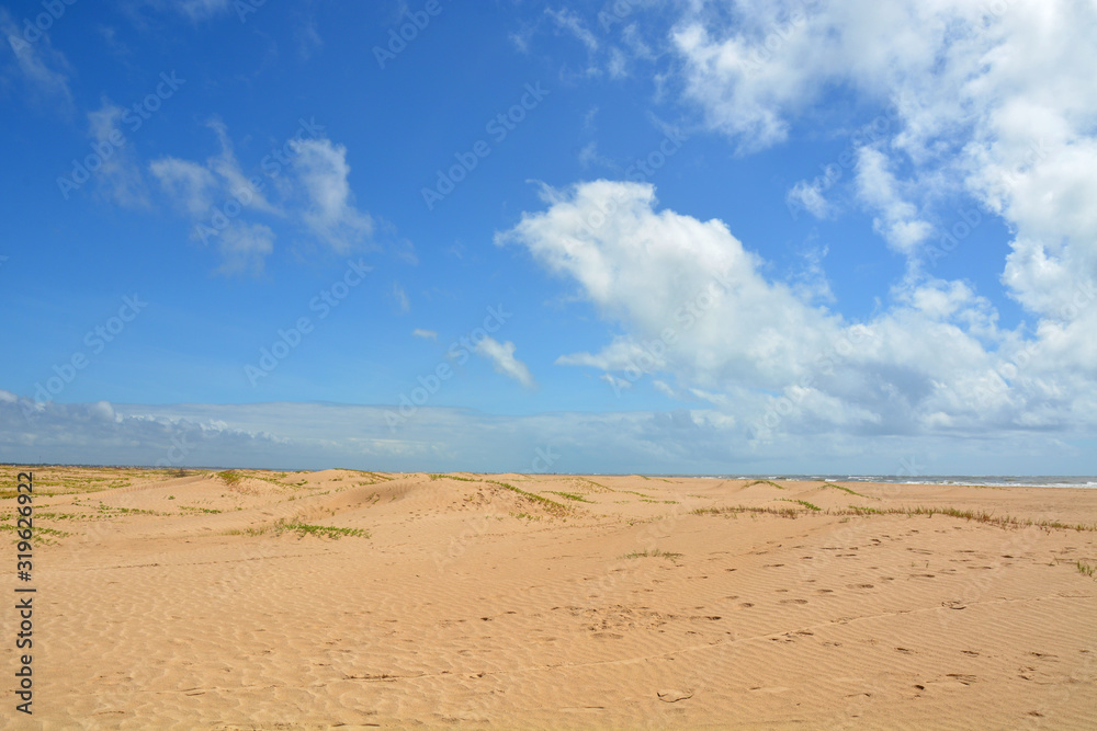 the brazilian beach Orla de Atalaia in the capital,Aracaju,Sergipe , Brazil the brazilian beach Orla de Atalaia in the capital,Aracaju,Sergipe , Brazil