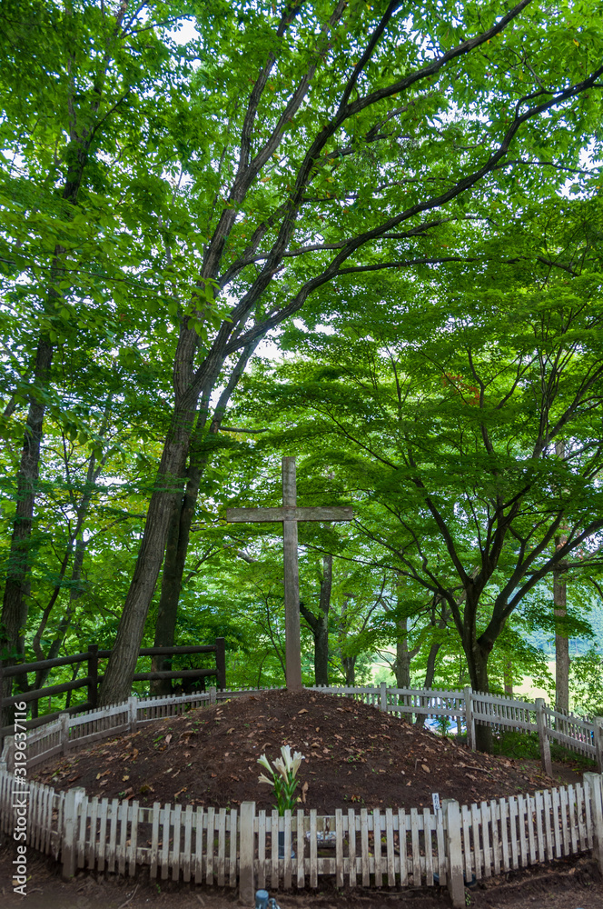 キリストの墓 新郷村 Stock Photo Adobe Stock