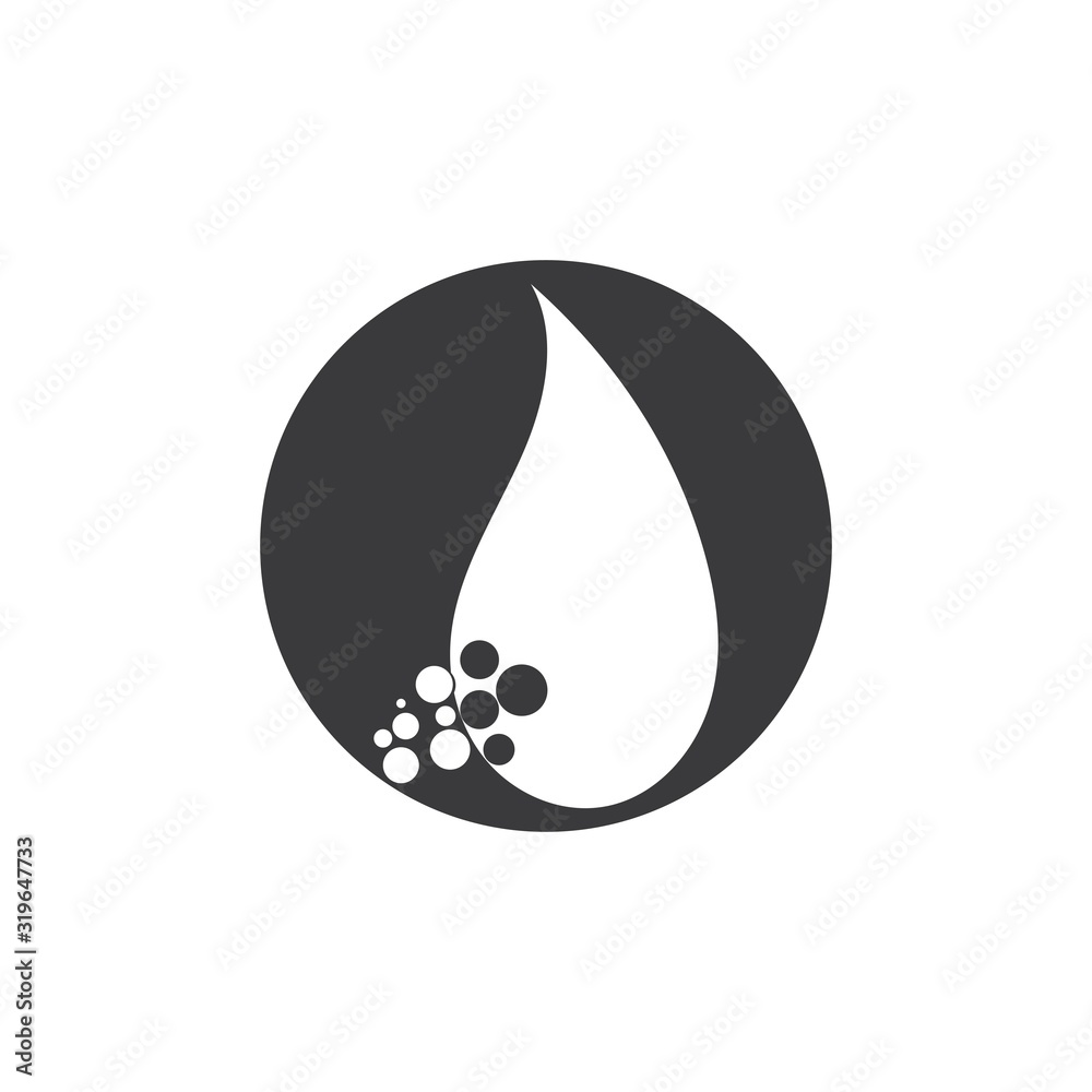 Water drop Logo Template vector illustration design Water drop Logo Template vector illustration design