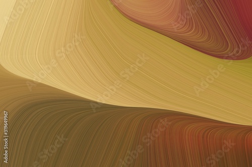 abstract clean and fluid lines and waves canvas design with pastel brown  peru and burly wood colors. art for sale. good wallpaper or canvas design