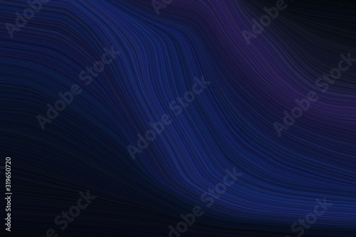 abstract artistic lines and waves design with very dark blue, midnight blue and black colors. art for sale. can be used as texture, background or wallpaper