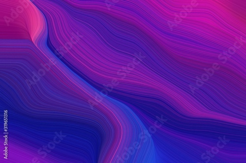 abstract liquid lines and waves wallpaper with indigo, medium violet red and dark magenta colors. art for sale. can be used as texture, background or wallpaper