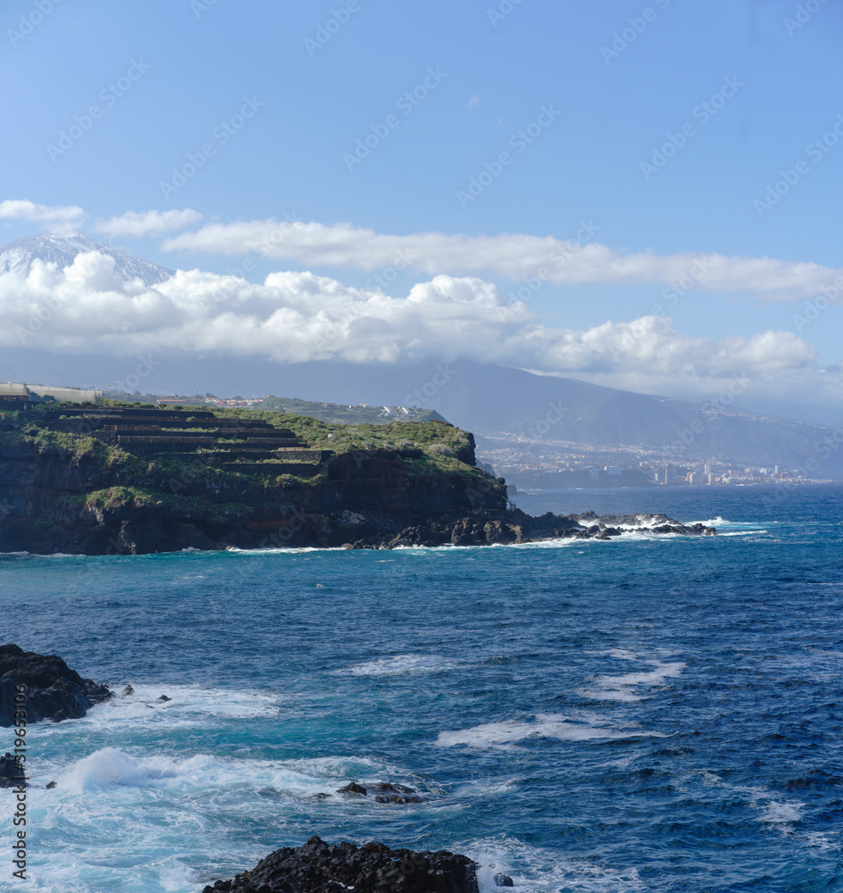 El Caleton in Garachico, Spain on the island of Tenerife in the Canary Islands.
