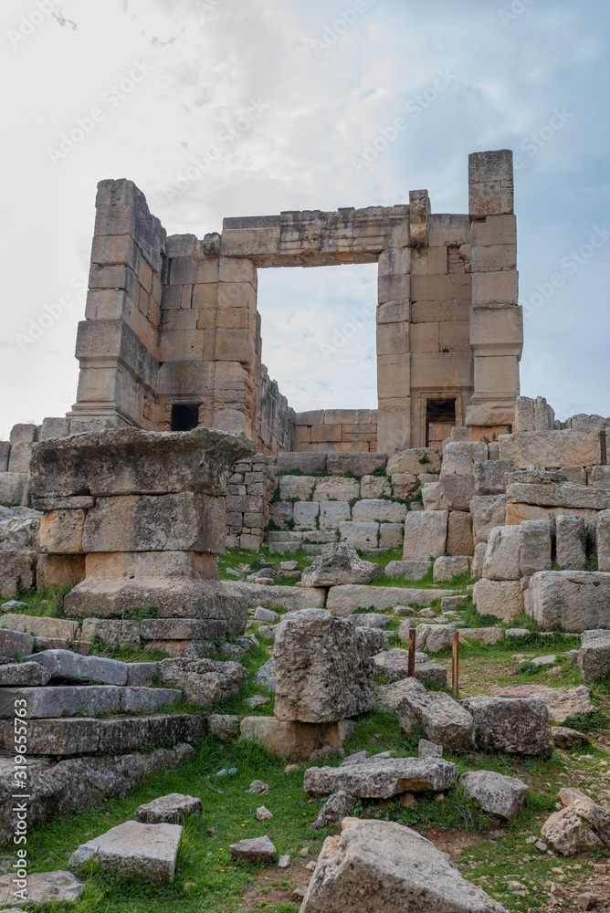 Sfireh Roman temple in North Lebanon