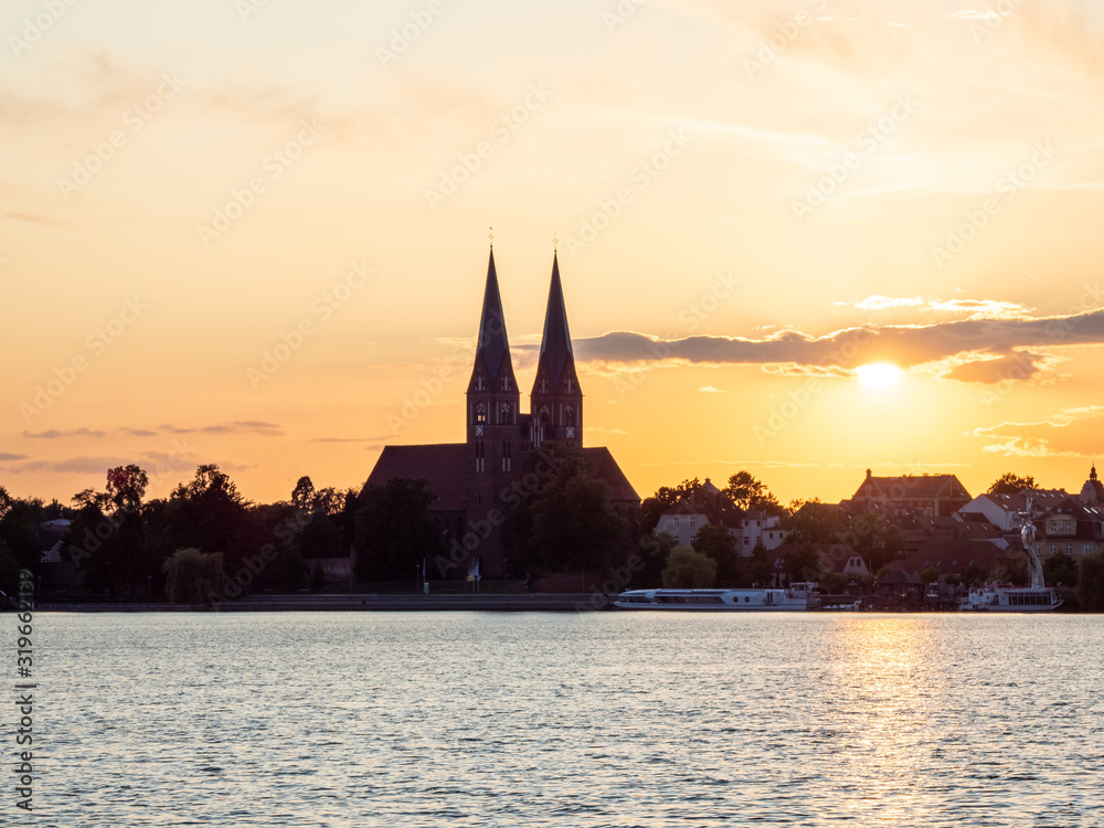 Fototapeta premium Ruppiner See lake in Brandenburg, Germany.