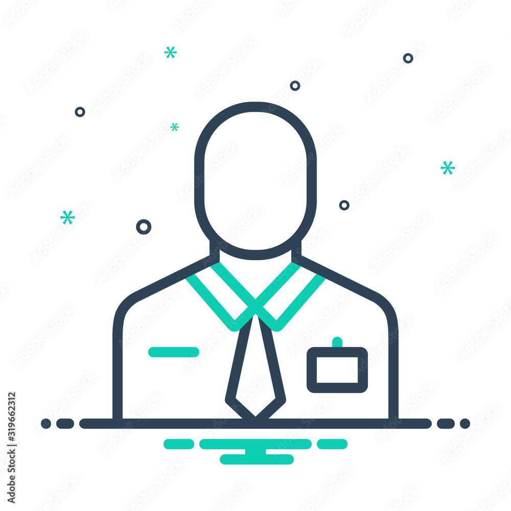 mix icon for employee mix icon for employee