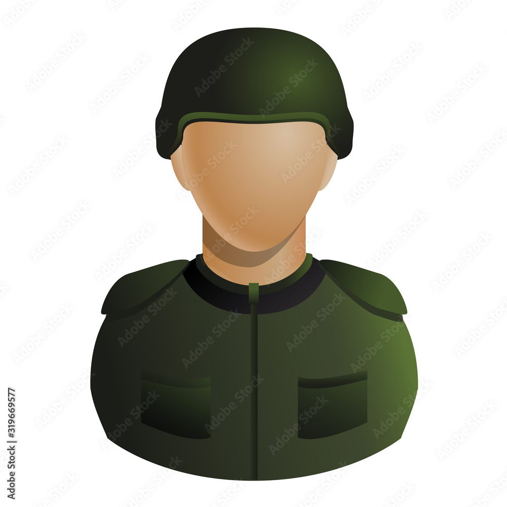 Army Soldier in a helmet avatar icon Army Soldier in a helmet avatar icon