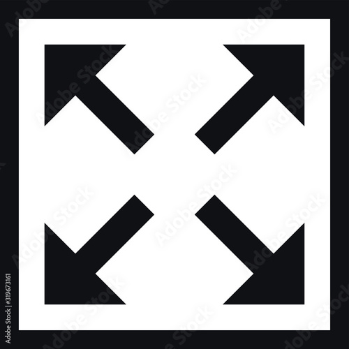 large capacity icon, expand icon