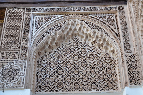 Palais de la Bahia à Marrakech - zellige