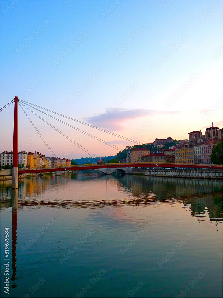Fototapeta premium Lyon in France - LYS