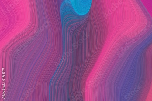 abstract fluid canvas design with antique fuchsia, teal blue and mulberry colors. can be used as poster, card or canvas wallpaper
