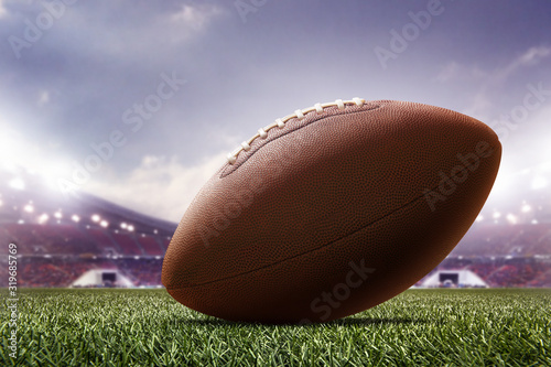 The ball is placed on the playing court.
