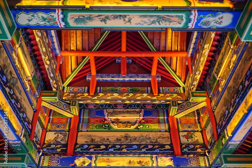 Traditional Chinese pavilion roof