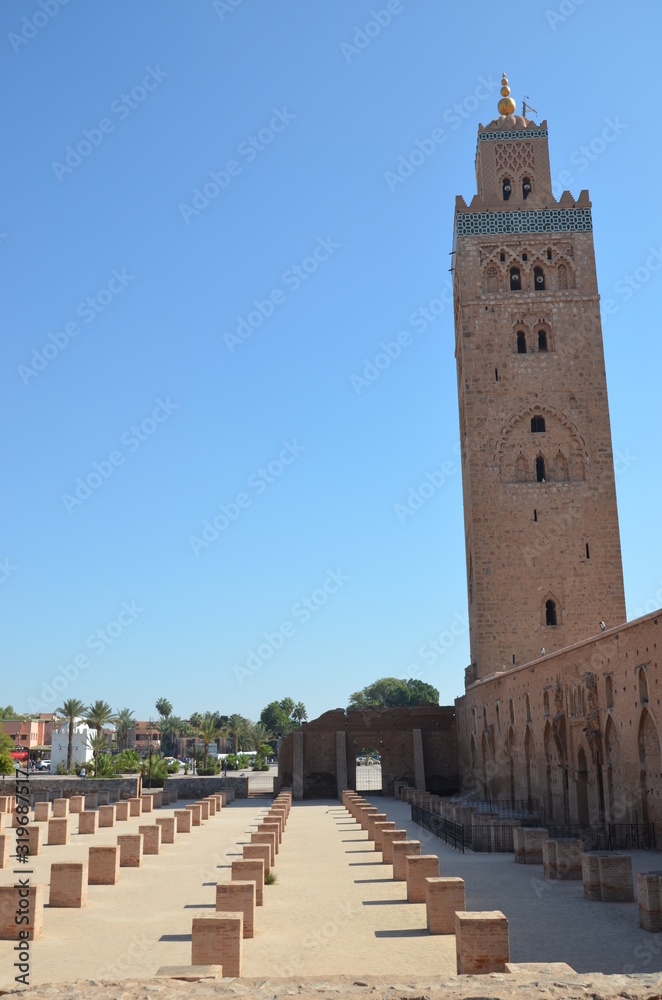 Mosquée Koutoubia à Marrakech Maroc