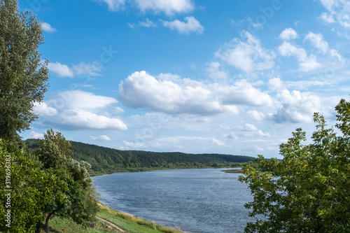 Blick auf die Memel Nemunas