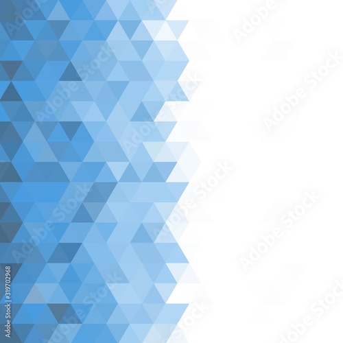 Blue Grid Mosaic Background, Creative Design Templates. eps 10