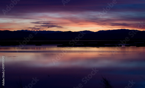 Coucher de soleil en Occitanie