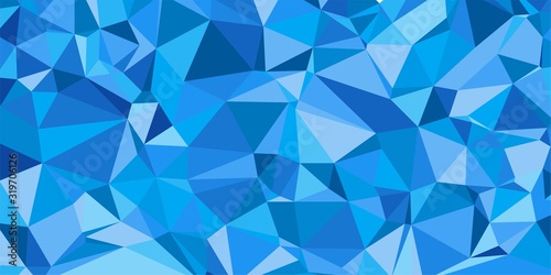 abstract red polygonal triangular low poly mosaic background