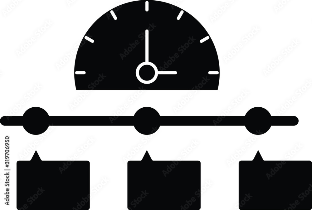 Timeline Icon, vector Timeline Icon, vector