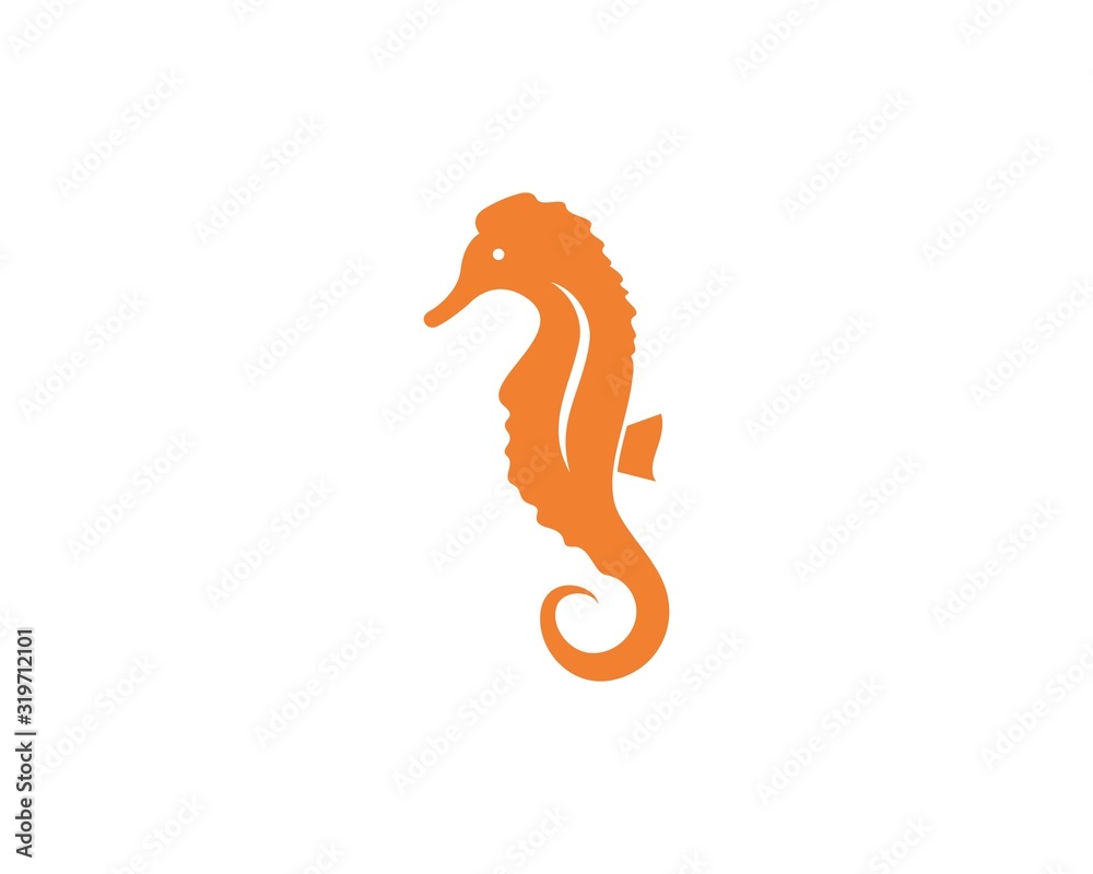 seahorse vector icon illustration design seahorse vector icon illustration design