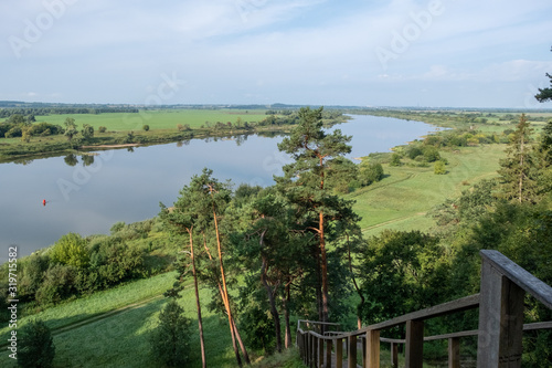 Blick auf die Memel bei Bitenai Rambyno regioninis parkas photo