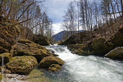 Schweiz - Toggenburg - Fluss Thur photo