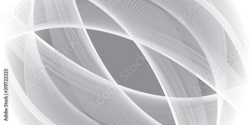 Abstract motion wave gray background