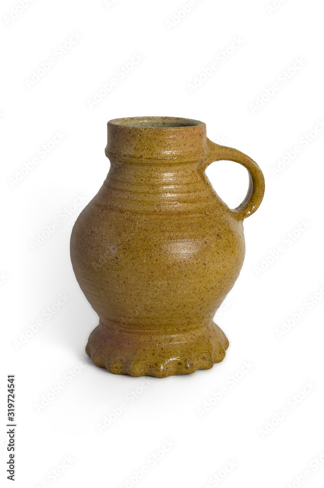 A late medieval stoneware beer jug